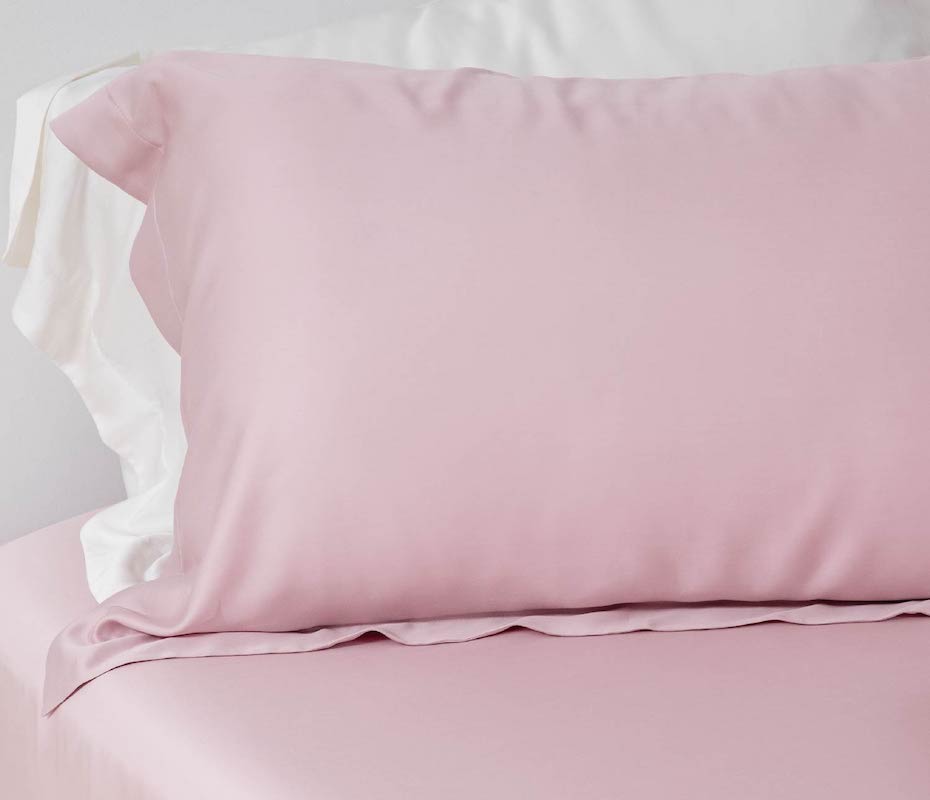 80 支天絲™ 寢具 - 400 織萊賽爾 100% TENCEL - 野玫粉 Rosy Pink 商品情境照 - 1